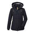 Steppjacke "GW 25 WMN QLTD JCKT", Damen, Gr. 40, blau (dunkelnavy), Obermaterial: 88% Polyester, 12% Baumwolle. Futter: 100% Polyester, G.I.G.A. DX BY KILLTEC, sportlich, Jacken