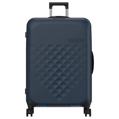 Rollink Vega 360 faltbarer 4-Rollen Trolley L 76 cm atlantic blue Schwarz Herren Image