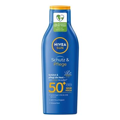 NIVEA SUN Sonnenmilch »Schutz & Pflege LSF 50+« 200 ml Image