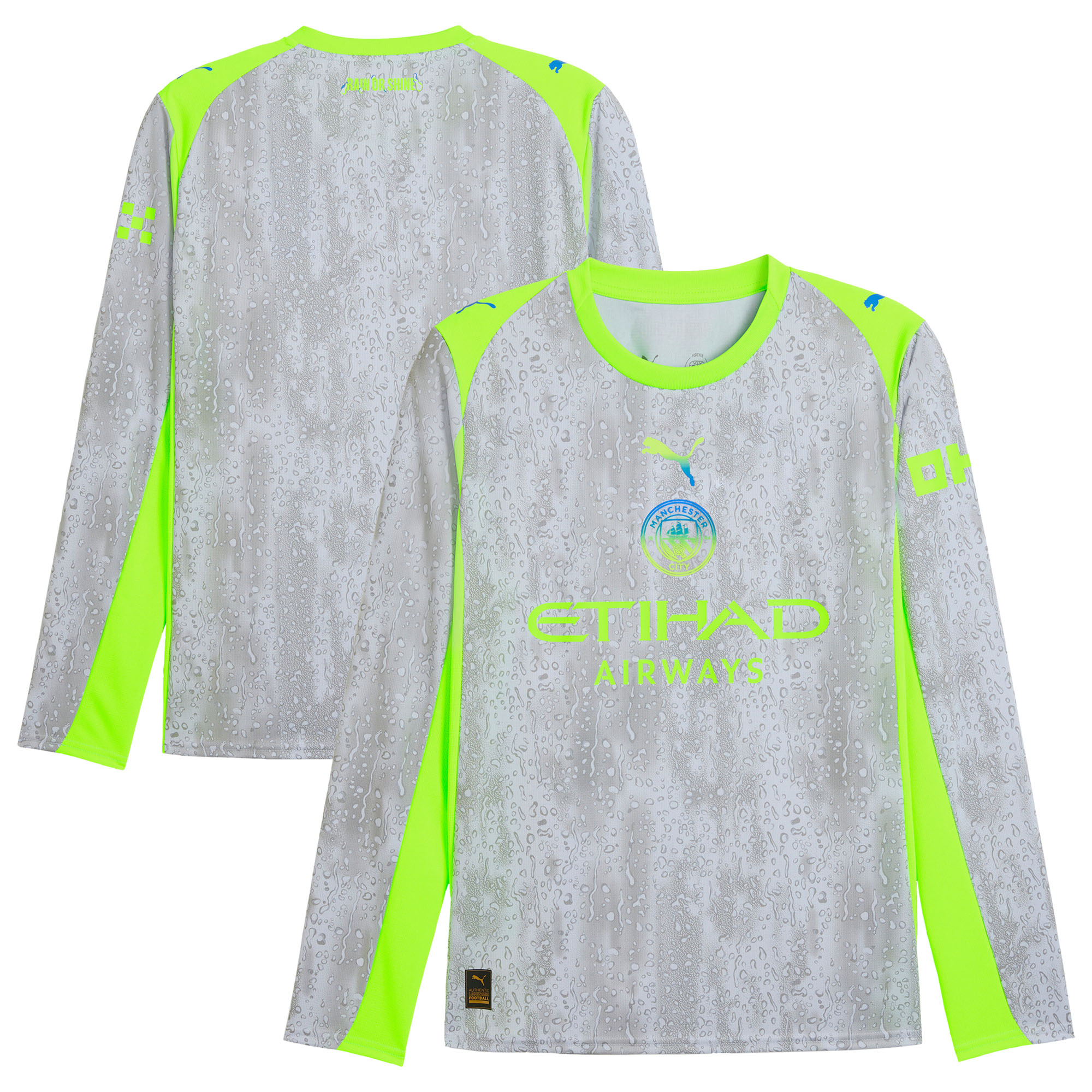 Manchester City PUMA Ausweichtrikot 2025-26 - Langarm Image