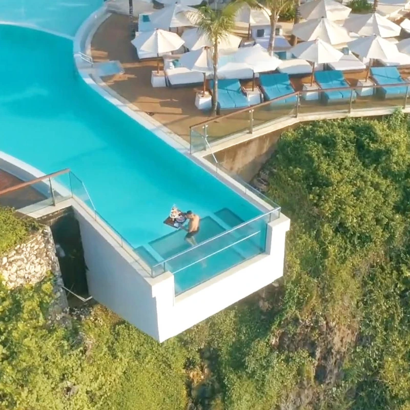 Conteneur piscine Portable préfabriqué 15 pieds 20 pieds conteneur piscines prêt cadre en acier piscine préfabriquée France