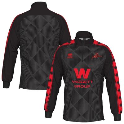 Millwall Errea Ausweich Pre Match Jacke - Schwarz - Kinder Image