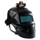 Maschera isolante termica con ampia vista Casco per saldatura a colori reali Maschera per saldatore Protezione con oscuramento automatico per taglio di molatura di saldatura ad arco