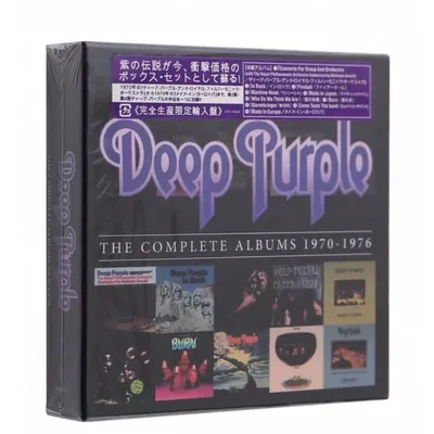 British Rock Band Complete Album 1970-197610cd Heavy Metal and Modern Hard Rock Pioneer Band Music CD