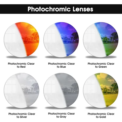 OOWLIT Photochromic Customize Prescription Optical Lenses Compatible with RayBan Meta Wayfarer RW4006 50mm Sunglasses