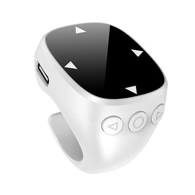 Fingertip Bluetooth Remote Control Video Scrolling Ring and Camera Shutter Remote
