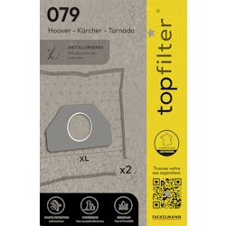 Top Filter 2er-Set Staubsaugerbeutel Tornado und Kärcher TopFilter Premium Image