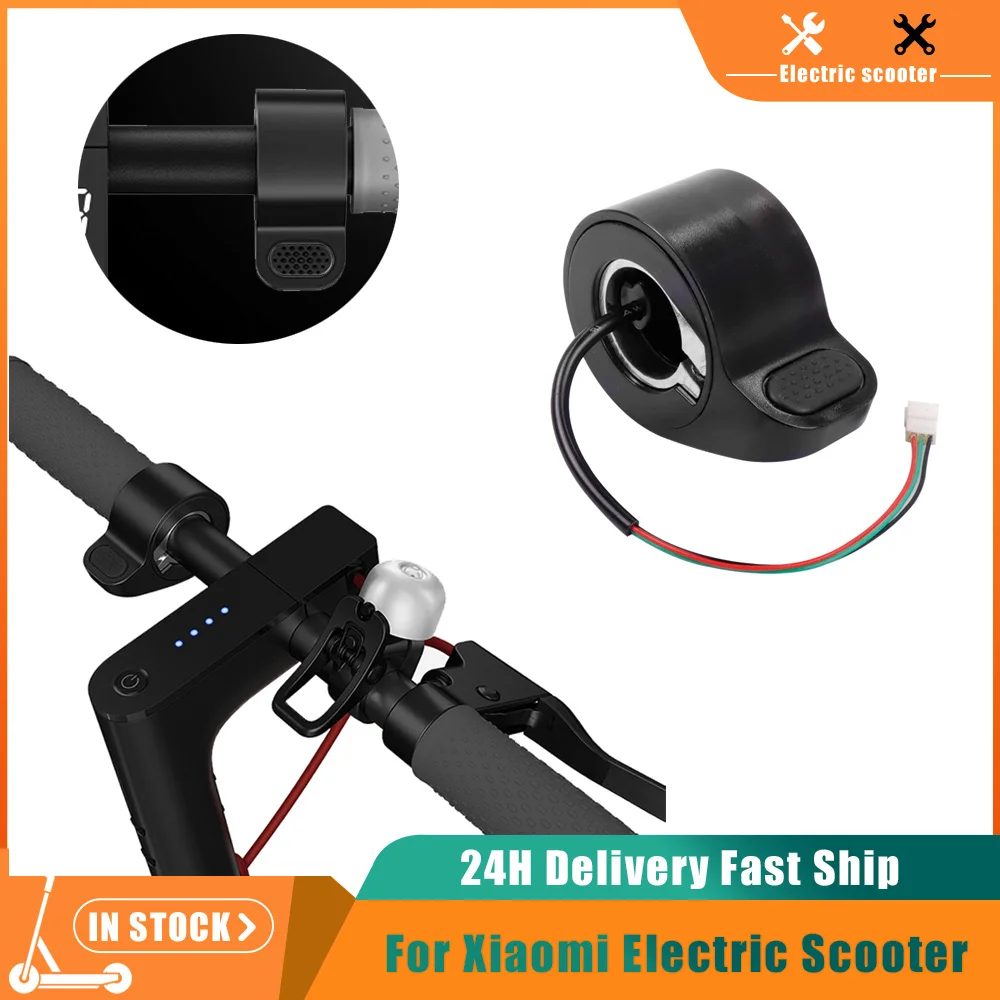 Geschwindigkeit Zifferblatt Gaspedal Elektrische Roller Für Xiaomi M365 Beschleuniger Daumen-drossel Einfache Design Geschwindigkeit Control Teile Image
