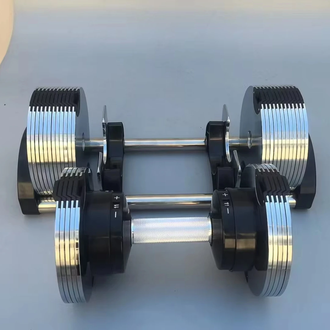 Gesamtverkauf Fitnessgeräte 20 kg 32 kg 36 kg 40 kg 43 kg 45 kg Hantel einstellbares Gewicht 1 Sekunde Schnellverstellung Hantel-Set