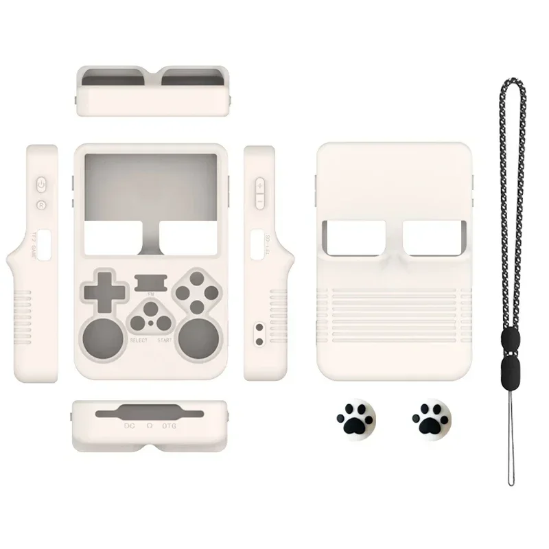 DATA FOG Schutzhülle aus Silikon für R36S-Spielekonsole, kratzfest, stoßfest, Softshell, Handzubehör Image