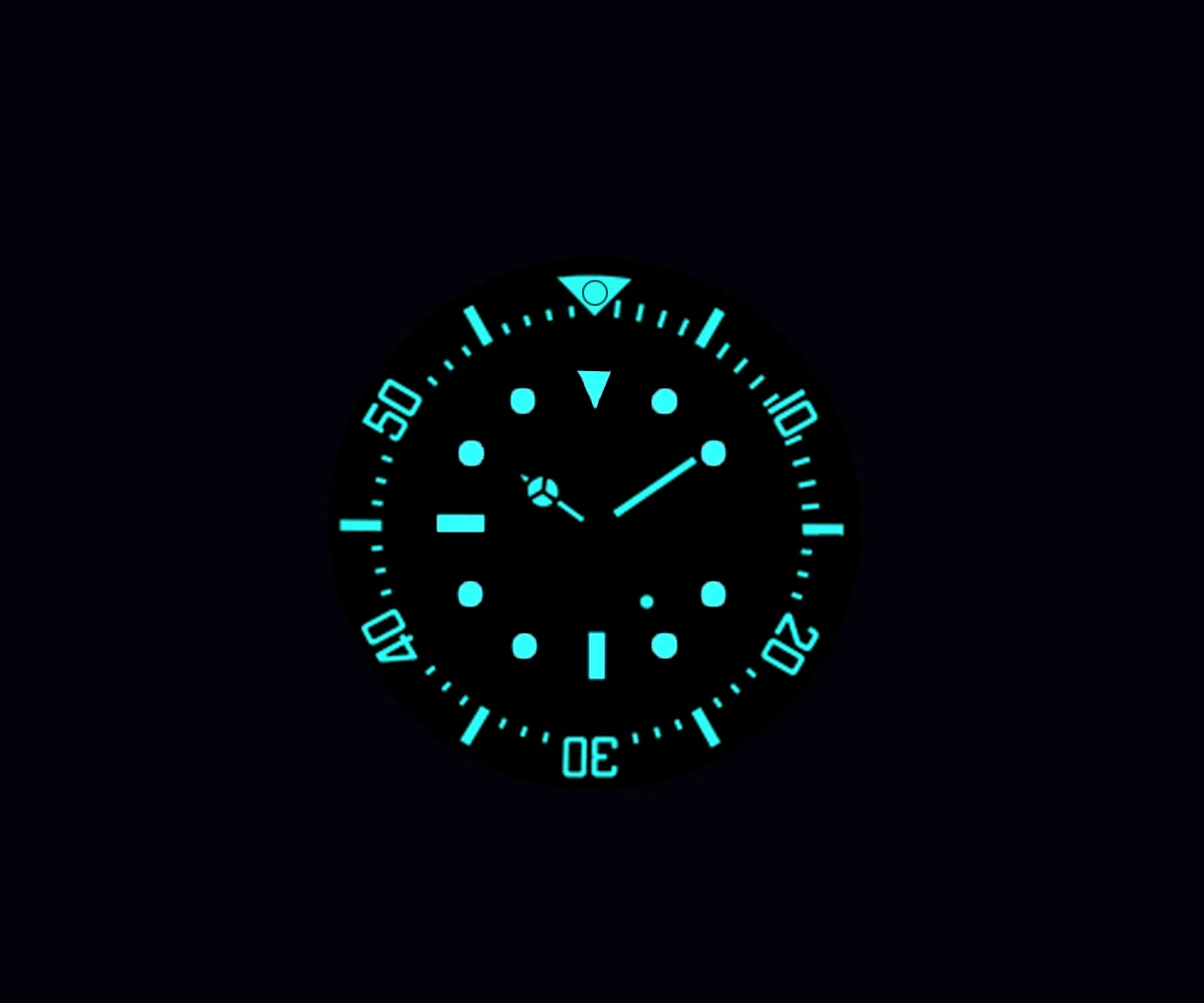 CRONOS Männer Automatische Uhr 44mm Militärische Mechanische Armbanduhr Saphir 2000M Wasserdicht BGW-9 Leuchtende NH35 Keramik Lünette Image