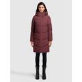 khujo Pufferjacke "GRAYA" Gr. XS in rot | Obermaterial: 70% Baumwolle