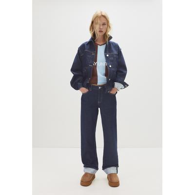 Selvedge Straight-Leg Jeans