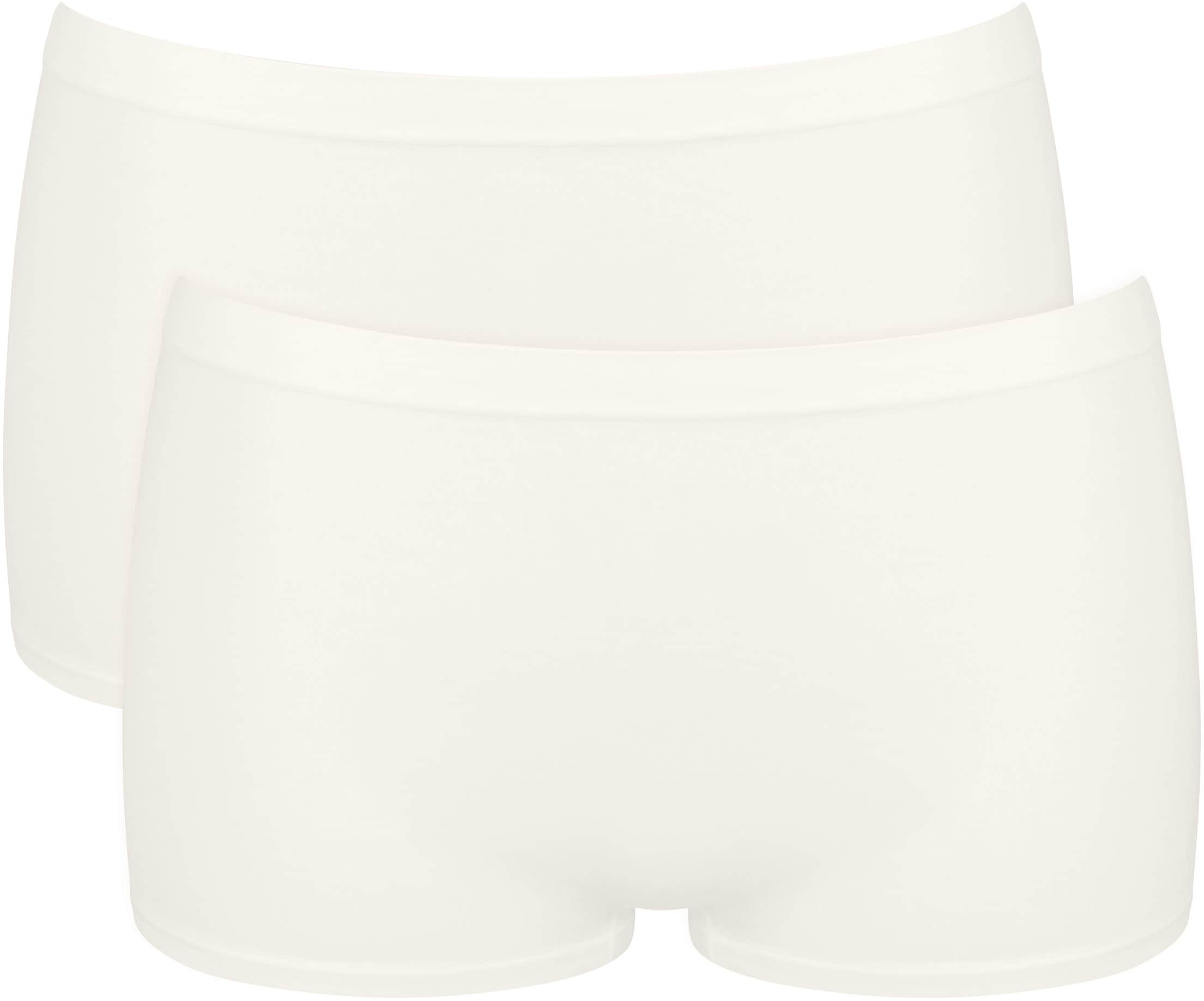 Panty SLOGGI "GO Sense", Damen, Gr. L, weiß (silk weiß), Single Jersey, Obermaterial: 89% Modal, 11% Elasthan, Unterhosen, Santoni Rundstrick