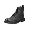 Schnürstiefelette JEEP "Jeep Stiefelette Leder", Herren, Gr. 44, grau (anthrazit), Leder, casual, Schuhe