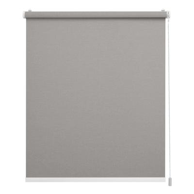 Rollo LICHTBLICK ORIGINAL "Klemmfix, ohne Bohren" Gr. 6, grau (grau, weiß, weiß), B:130cm H:190cm, Polyester, Rollos, Steuerbar mit Bluetooth-App, integrierter Elektromotor und Akku Image