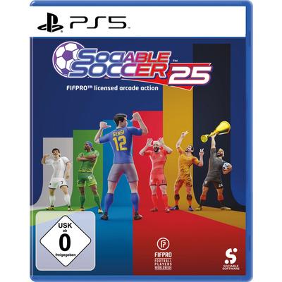 Spielesoftware "Sociable Soccer 24", weiß, neutral, PlayStation 5, Games