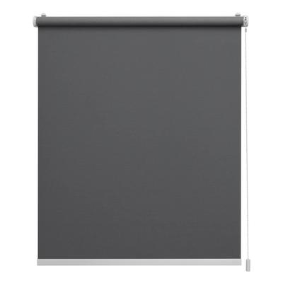Rollo LICHTBLICK ORIGINAL "Klemmfix, ohne Bohren" Gr. 13, grau (grau, weiß, weiß), B:90cm H:190cm, Polyester, Rollos, Steuerbar mit Bluetooth-App, integrierter Elektromotor und Akku Image