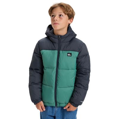 Outdoorjacke QUIKSILVER "Cold Days", Kinder, Gr. 12, blau (india ink), 100% Nylon, Langarm, Jacken