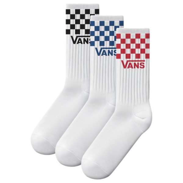 Vans - Classic Check Crew - Multifunktionssocken 42-47 | EU 42-47 weiß/grau