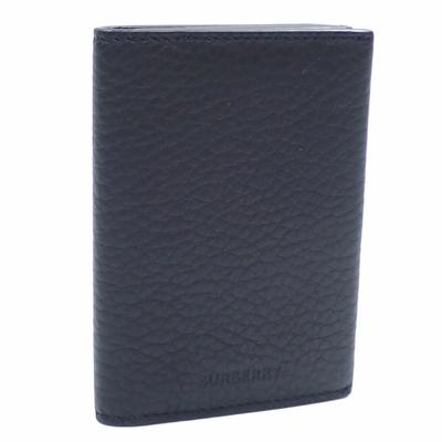 Burberry Accessories | Burberry Bifold Card Case, Black Leather, Business Holder, For Men And Women,... | Color: Black | Size: Os