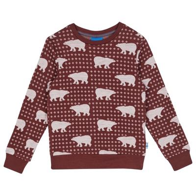 Finkid - Kid's Uniikki Nordik - Wollpullover Gr 80/90 rot Image