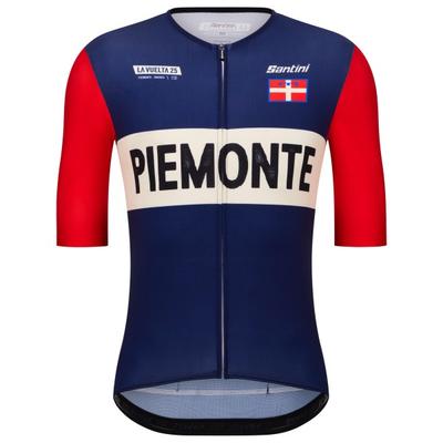Santini - La Vuelta Grand Salida Piemonte Jersey - Radtrikot Gr 3XL blau Image