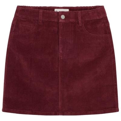 KnowledgeCotton Apparel - Women's 14 Wales Corduroy Skirt - Rock Gr 28 rot Image