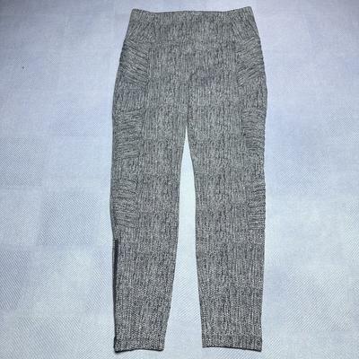 Athleta Pants & Jumpsuits | Athleta Women's Delancey Textured Moto Tight Legging Braiden Black Small Petite | Color: Black | Size: Sp