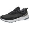 Slip-On Sneaker WALDLÄUFER "H-TOM", Herren, Gr. 11 (46), schwarz (dunkelgrau, schwarz), Veloursleder, Nubukleder, Textil, sportlich, Schuhe, Schlupfschuh, Freizeitschuh, Bequemschuh, Komfortweite H (=sehr weit)