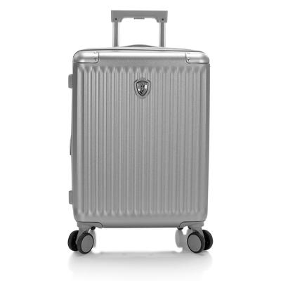 Hartschalen-Trolley HEYS "Luxe, in verschiedenen Farben und Größen", Gr. B/H/T: 38cm x 53cm x 22cm 40 l, silber, Polycarbonat, unifarben, Koffer, Heys x Joachim Llambi Hartschalen-Koffer Volumenerweiterung Image