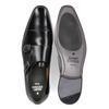 Slipper HENRY STEVENS "Liam CDM", Herren, Gr. 44, schwarz, Leder, elegant, Schuhe, Herren Halbschuh Leder handgefertigt, Anzugschuh