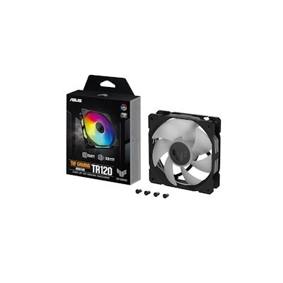 ASUS TUF Gaming TR120 ARGB Standard Blade Black Gehäuselüfter Single Pack Image