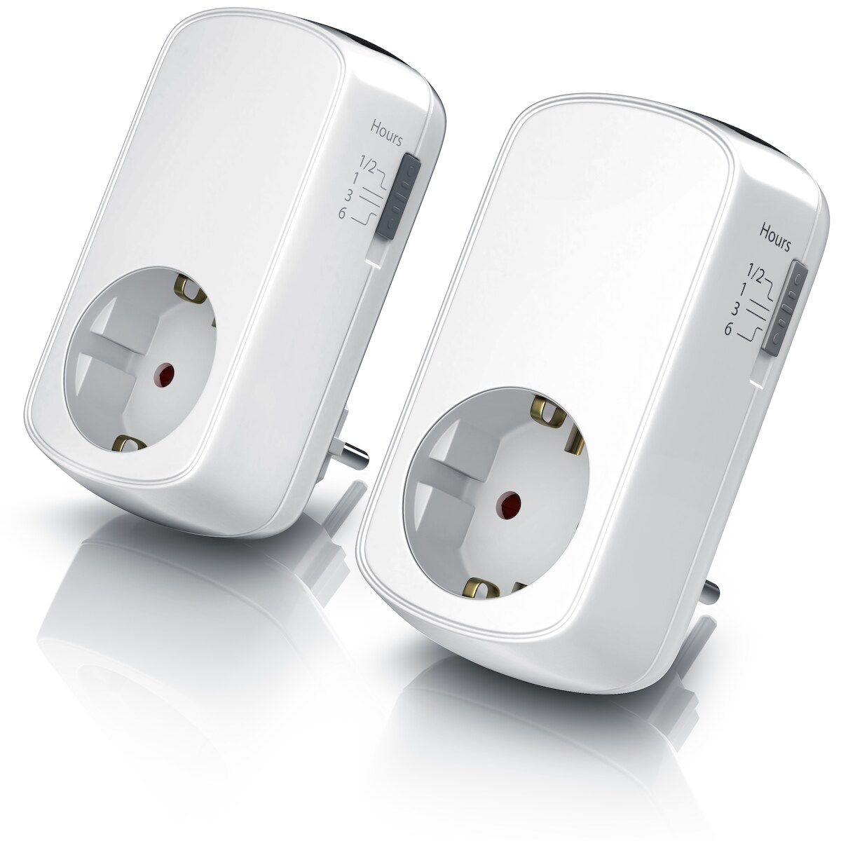 CSL 2x Tageszeitschaltuhr, mechanisch, Countdown Timer, Zeitschalter, Kindersicherung, Countup Timer Image