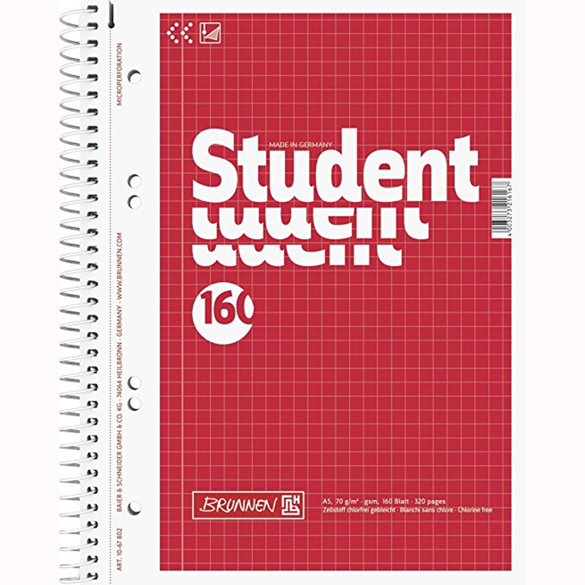 Brunnen Collegeblock A5 ECF Image