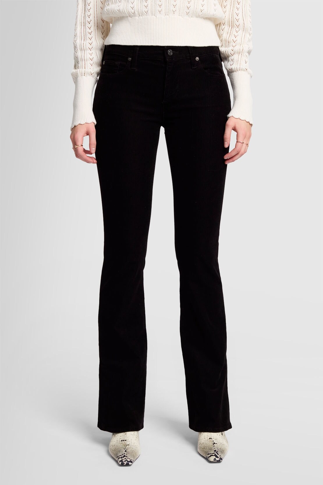 Damen Jeans Bootcut Bootcut Fit 25 (Größe)