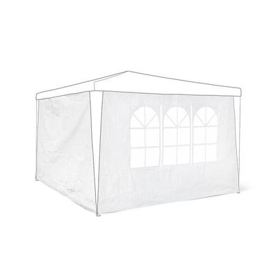 relaxdays 2er-Set Seitenteile für Pavillon 3x3m weiß Image