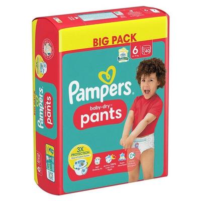 Pampers Pants »baby-dry™ BIG PACK« Gr.6 (14-19 kg) 40 Stück Image