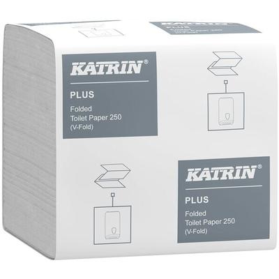 Katrin Toilettenpapier PLUS 2-lagig 10.000 Tücher (1 Karton à 10.000 Tücher) Image