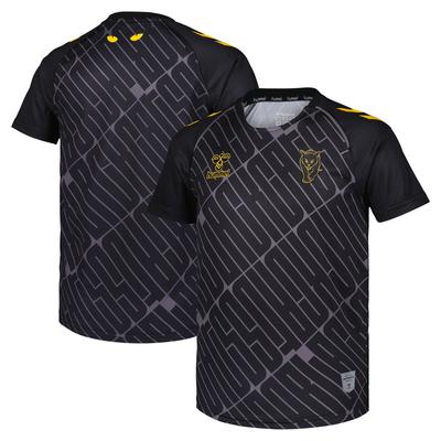 Hummel Ausweichtrikot Pre-Match – Schwarz – Kinder Image