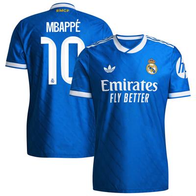 Real Madrid adidas Authentic Ausweichtrikot 2025-26 mit aufdruck Mbappé 10 Image