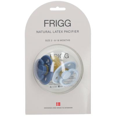 Frigg Fopspeen Rope Ocean - Blue 6-18 Maanden 2 St Schnuller Image