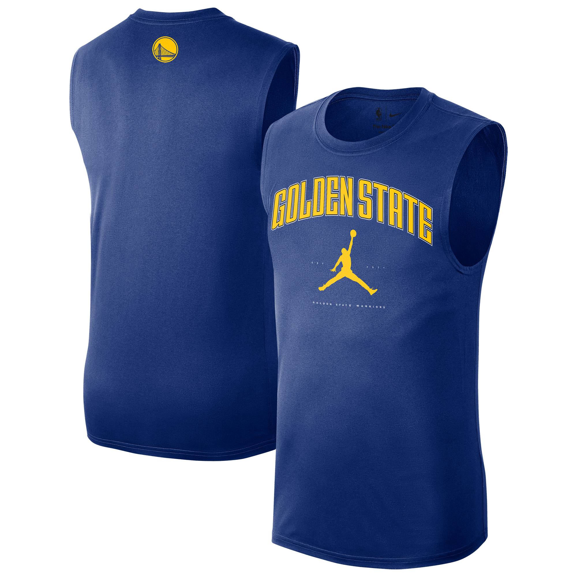 Golden State Warriors Nike Ärmelloses Training - Herren Image