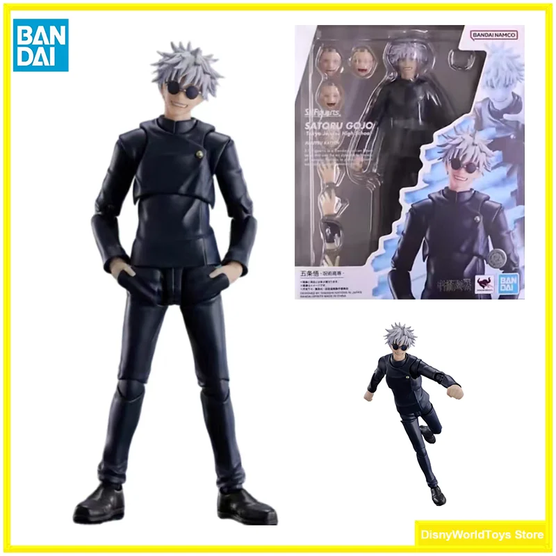100% originale Bandai SHFiguarts SHF Jujutsu Kaisen Satoru Gojo Tokyo Jujutsu High School Disponibile Anime Figure Action Model