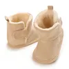 Neue Baby Stiefel Für Winter Wärme 0-18M Neugeborenen Baby Klett Weiche Sohle Anti Slip Vordere Schuhe baby Schuhe Warme Schnee Stiefel