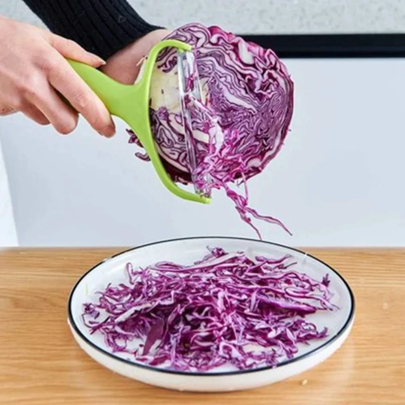 Slicer Kohl Gemüse Schneidemaschine Kohl Salat Kartoffel Chip Slicer Melone Gurke Brecher Home Küche Werkzeuge Image