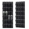 1 Stück Schuhregal über der Tür mit 24 großen Netztaschen, hängender Schuh-Organizer für Schrank, hängendes Schuhregal, Halter, Aufhänger