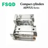 ADVUL-12 16 20 25 32 40 50 63 80-5 10 15 20 25 30 35 40 50 75 100 125 150 175 200-P-A FSQD Kompaktzylinder ADVUL-Serie