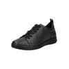 Sneaker ARA "Ara Sneaker Leder", Damen, Gr. 41, schwarz, Leder, casual, Schuhe