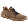 Barfußschuh JOSEF SEIBEL "Wallace 04", Herren, Gr. 45, grün (oliv), Leder, used, casual, Schuhe, Barfußschuh, Komfortschuh in Weite G, Topseller